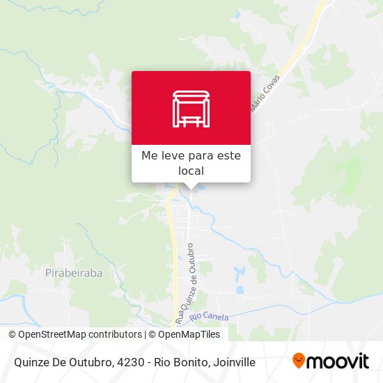 Quinze De Outubro, 4230 - Rio Bonito mapa