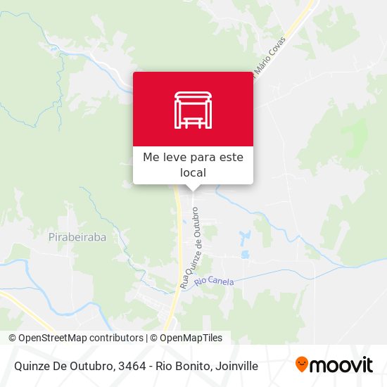 Quinze De Outubro, 3464 - Rio Bonito mapa