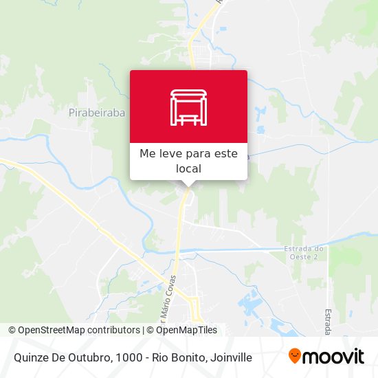 Quinze De Outubro, 1000 - Rio Bonito mapa