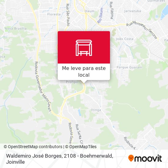 Waldemiro José Borges, 2108 - Boehmerwald mapa