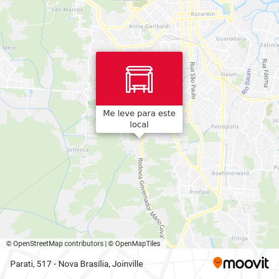 Parati, 517 - Nova Brasília mapa