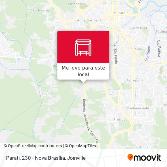 Parati, 230 - Nova Brasília mapa