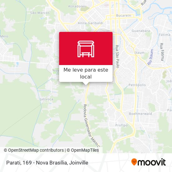 Parati, 169 - Nova Brasília mapa