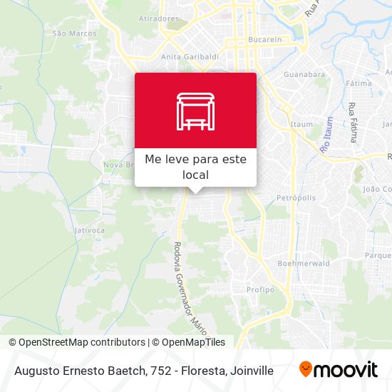 Augusto Ernesto Baetch, 752 - Floresta mapa