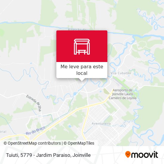 Tuiuti, 5779 - Jardim Paraiso mapa