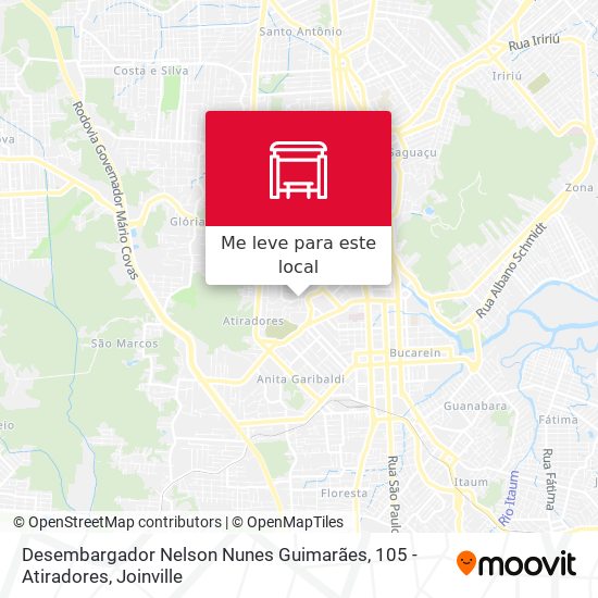 Desembargador Nelson Nunes Guimarães, 105 - Atiradores mapa
