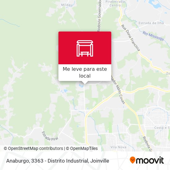 Anaburgo, 3363 - Distrito Industrial mapa