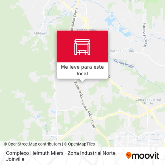 Complexo Helmuth Miers - Zona Industrial Norte mapa