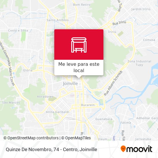Quinze De Novembro, 74 - Centro mapa