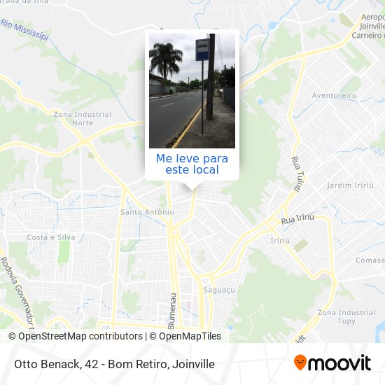 Otto Benack, 42 - Bom Retiro mapa