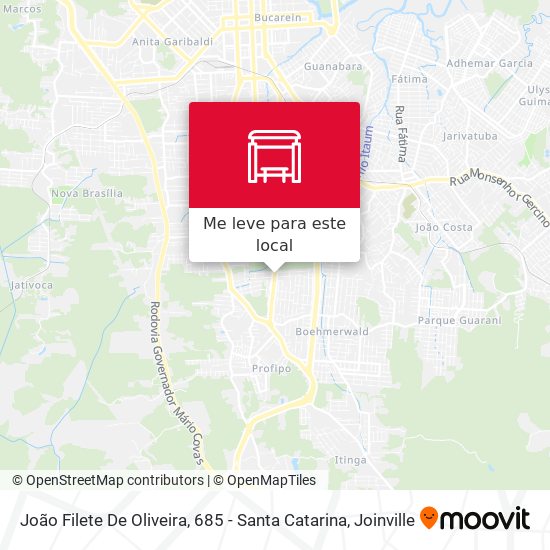 João Filete De Oliveira, 685 - Santa Catarina mapa