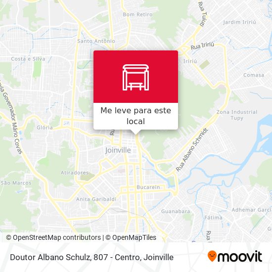 Doutor Albano Schulz, 807 - Centro mapa