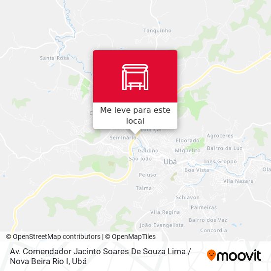 Av. Comendador Jacinto Soares De Souza Lima / Nova Beira Rio I mapa