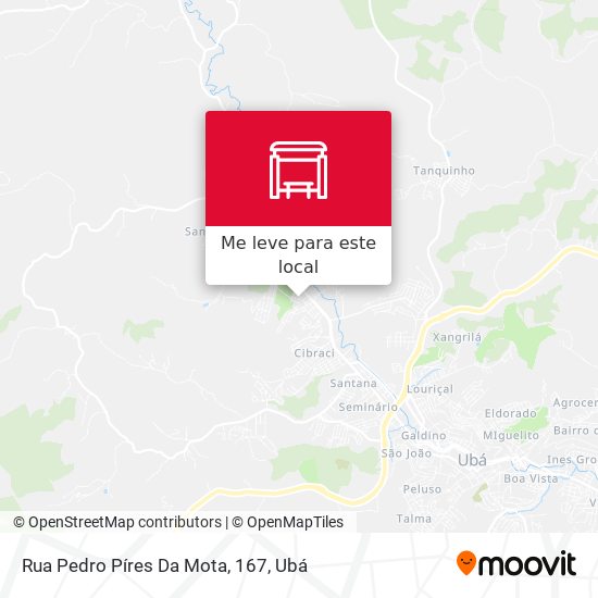 Rua Pedro Píres Da Mota, 167 mapa