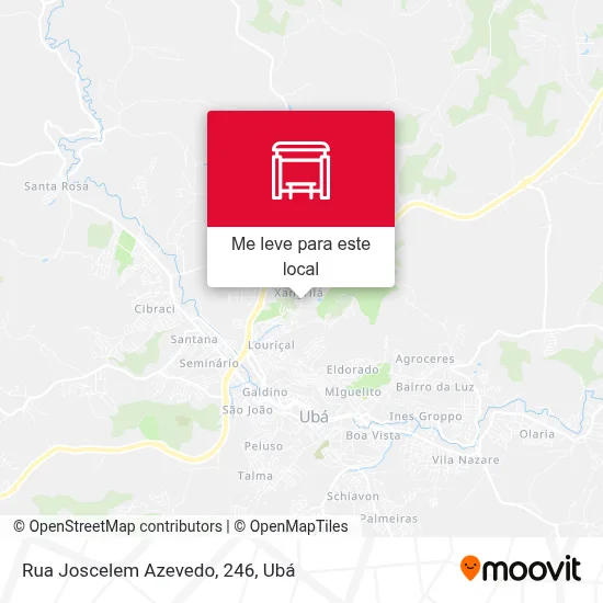 Rua Joscelem Azevedo, 246 mapa