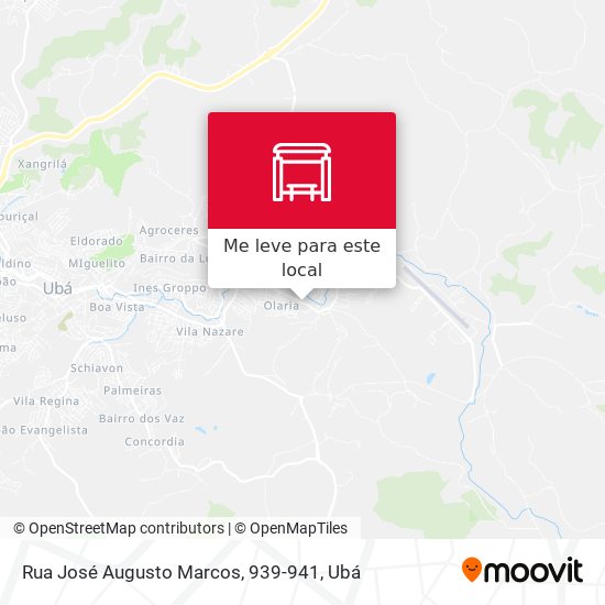 Rua José Augusto Marcos, 939-941 mapa
