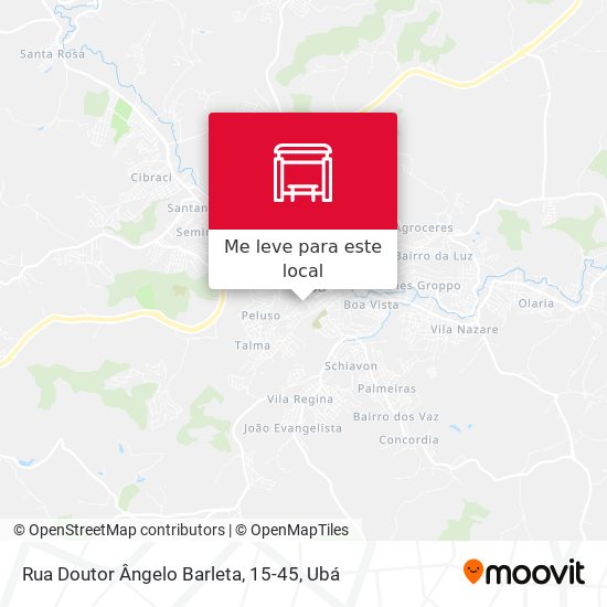 Rua Doutor Ângelo Barleta, 15-45 mapa