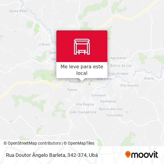 Rua Doutor Ângelo Barleta, 342-374 mapa