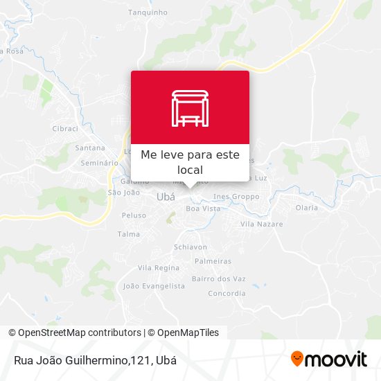 Rua João Guilhermino,121 mapa