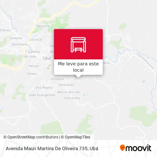 Avenida Mauri Martins De Oliveira 735 mapa