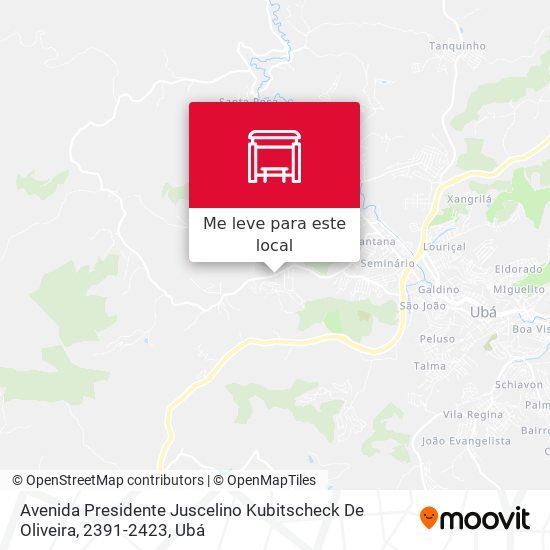 Avenida Presidente Juscelino Kubitscheck De Oliveira, 2391-2423 mapa