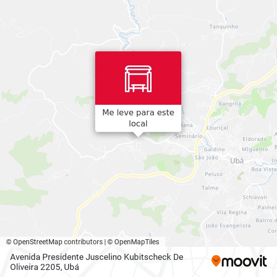 Avenida Presidente Juscelino Kubitscheck De Oliveira 2205 mapa