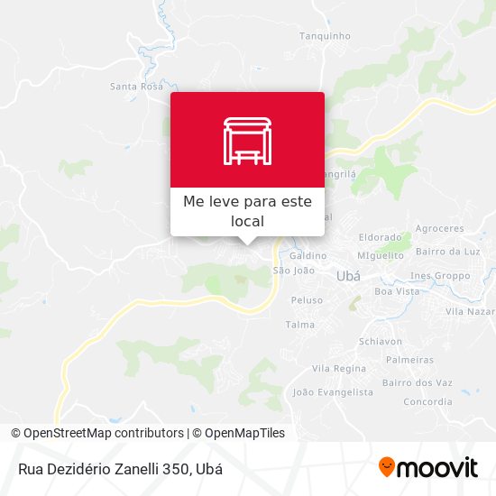 Rua Dezidério Zanelli 350 mapa