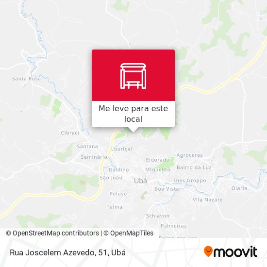 Rua Joscelem Azevedo, 51 mapa