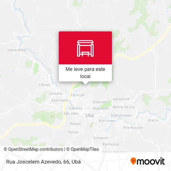 Rua Joscelem Azevedo, 66 mapa