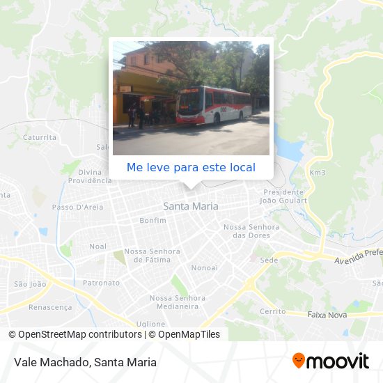 Vale Machado mapa