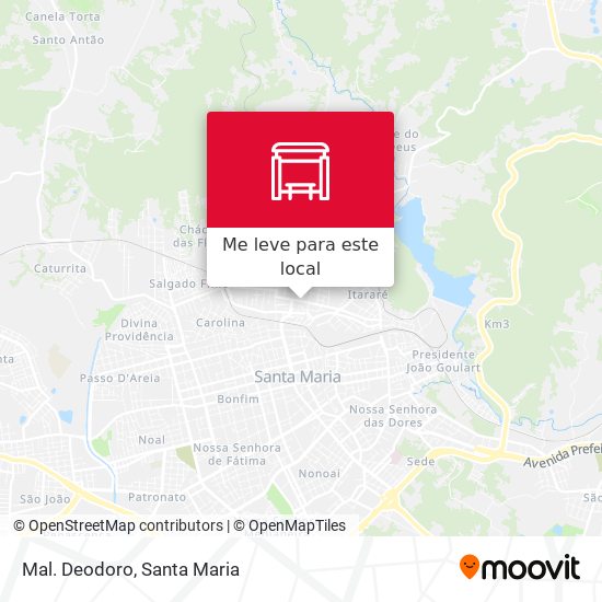 Mal. Deodoro mapa