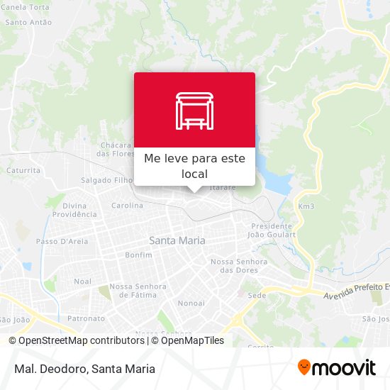 Mal. Deodoro mapa