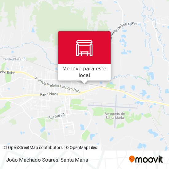 João Machado Soares mapa