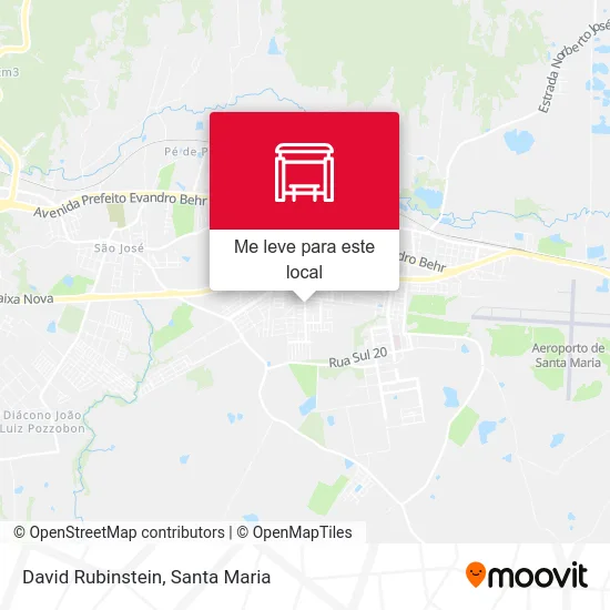 David Rubinstein mapa