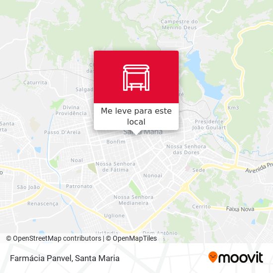 Farmácia Panvel mapa