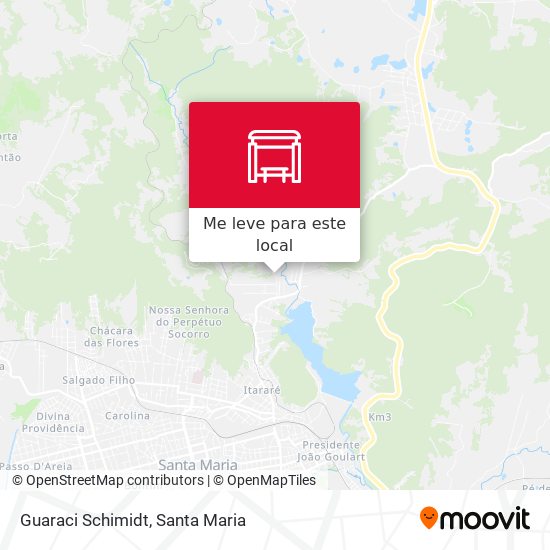 Guaraci Schimidt mapa
