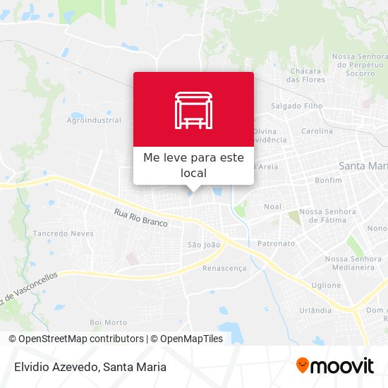 Elvidio Azevedo mapa