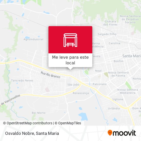 Osvaldo Nobre mapa