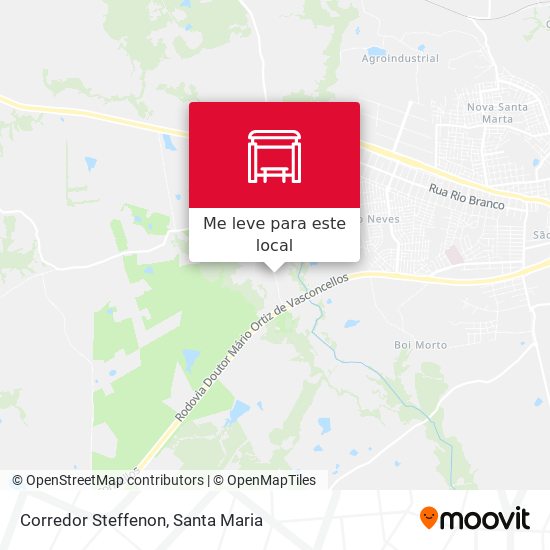 Corredor Steffenon mapa