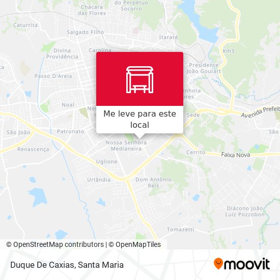 Duque De Caxias mapa