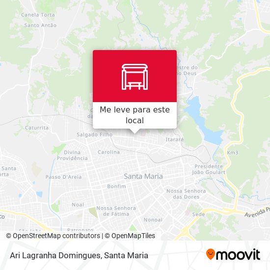 Ari Lagranha Domingues mapa