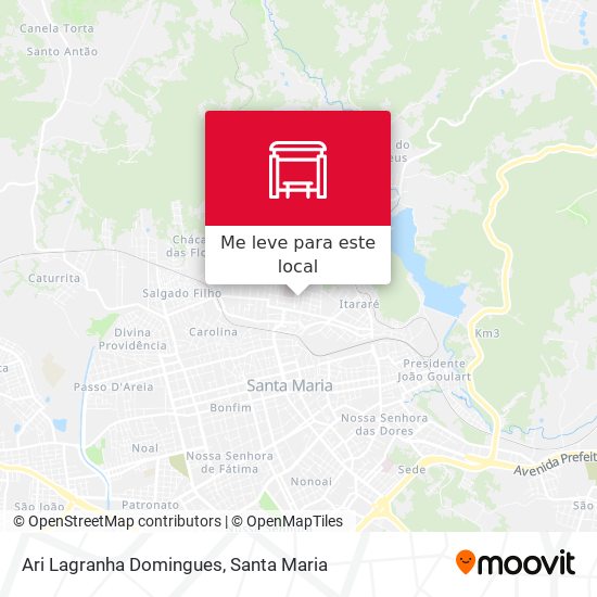 Ari Lagranha Domingues mapa