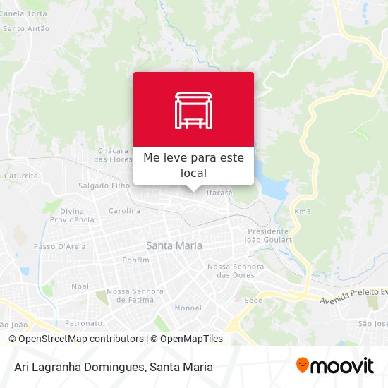 Ari Lagranha Domingues mapa