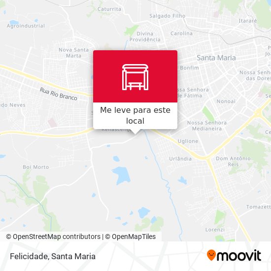 Felicidade mapa