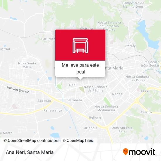Ana Neri mapa