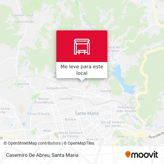 Casemiro De Abreu mapa