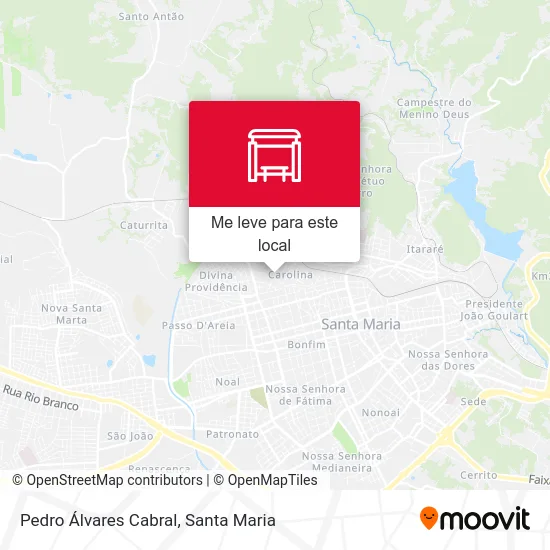 Pedro Álvares Cabral mapa