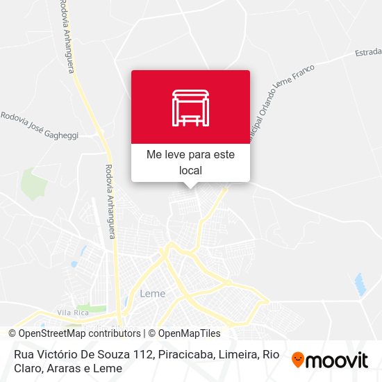 Rua Victório De Souza 112 mapa