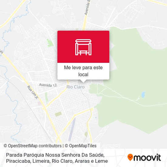 Parada Paróquia Nossa Senhora Da Saúde mapa