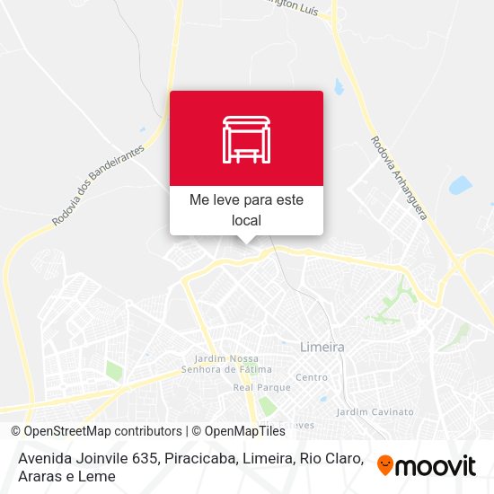 Avenida Joinvile 635 mapa